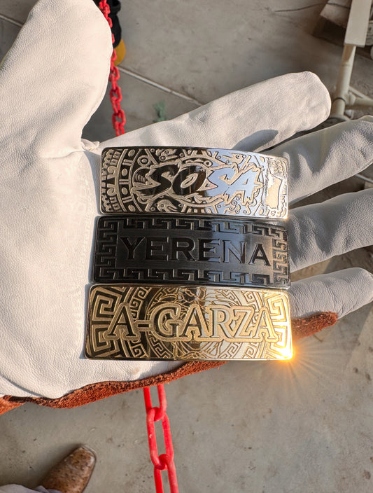 Gold Plated HardHat Namebadge